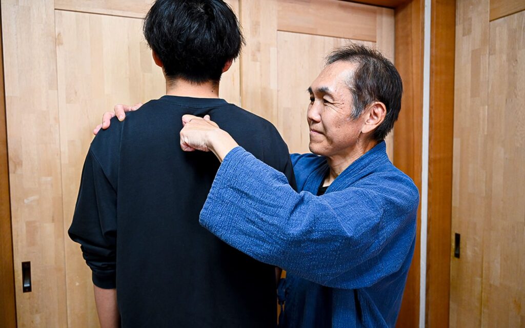 施術者も疲れない